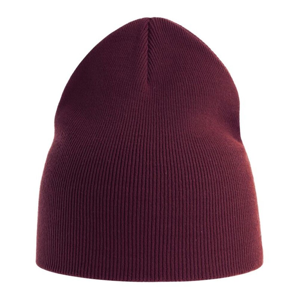 Atlantis Unisex Adult Yala Natural Beanie / Burgundy